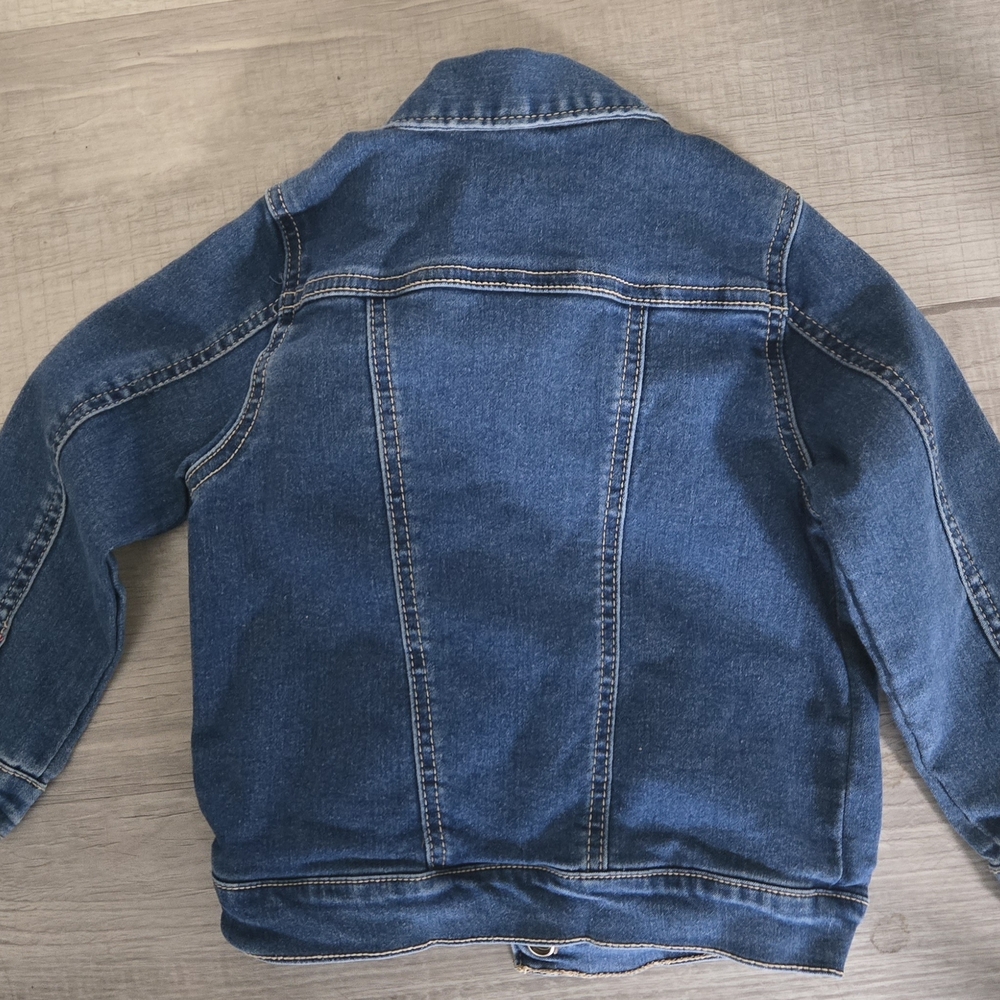 Jordache Kids Denim Jacket with Floral Embroidery - Picture 4 of 5